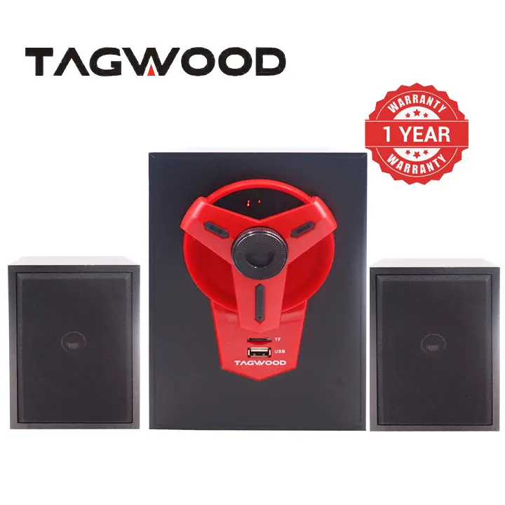 New Arrival TAGWOOD LS-421D 2.1CH 6000W PMPO Woofer Home Audio Speakers Bluetooth/FM/SB/USB Subwoofer Speaker System