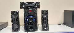 NEW TAGWOOD LS-631M 3.1CH MULTIMEDIA SPEAKER SYSTEM WITH USB BLUETOOTH FM RADIO MP3 PLAYER EQUALIZER AND REMOTE CONTROL