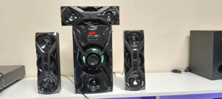 NEW TAGWOOD LS-631M 3.1CH MULTIMEDIA SPEAKER SYSTEM WITH USB BLUETOOTH FM RADIO MP3 PLAYER EQUALIZER AND REMOTE CONTROL