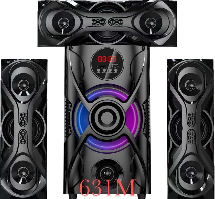 NEW TAGWOOD LS-631M 3.1CH MULTIMEDIA SPEAKER SYSTEM WITH USB BLUETOOTH FM RADIO MP3 PLAYER EQUALIZER AND REMOTE CONTROL