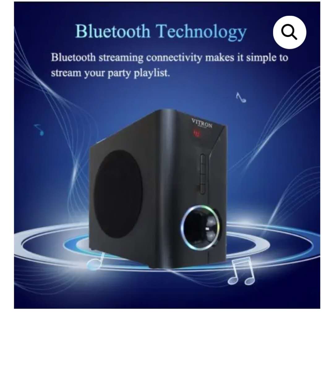 VITRON 9000W 2.1 CH SOUNDBAR MULTIMEDIA SPEAKER SYSTEM BLUETOOTH USB SD FM RADIO WITH FULLY FUNTIONAL REMOTE CONTROL