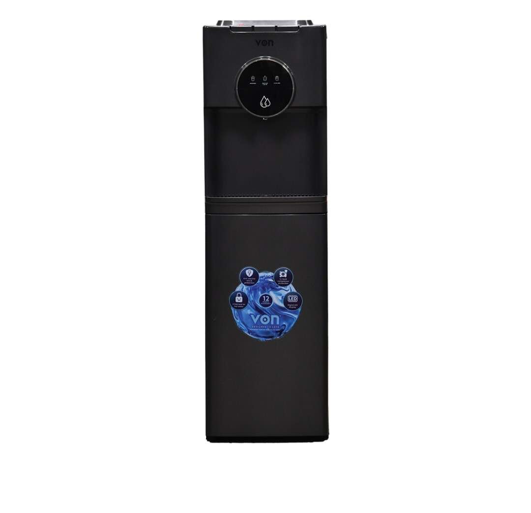 VON VDE-305CLS BOTTOM LOADING WATER DISPENSER  HOT COLD NORMAL FREE STANDIG ELECTRIC COOLING