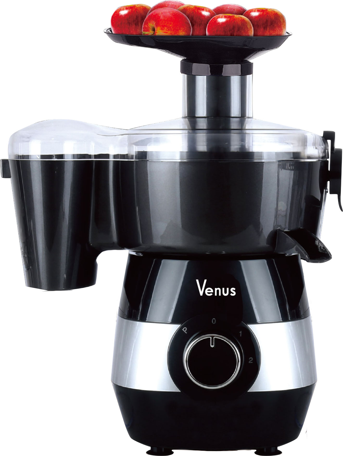 VENUS FOOD PROCESSOR FP-02 7in 1 Juicer Blender Chopper Dry/Wet Grinders and Vegetable Cutter High-Speed Motor Overheat Protection Energy Saving 1500 ml Plastic Jar 1
