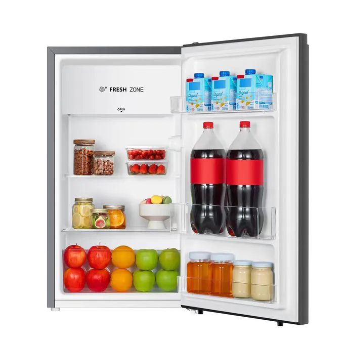 Hisense 92L Single Door Direct Cooling Fridge RS-12DR4SA-SILVER