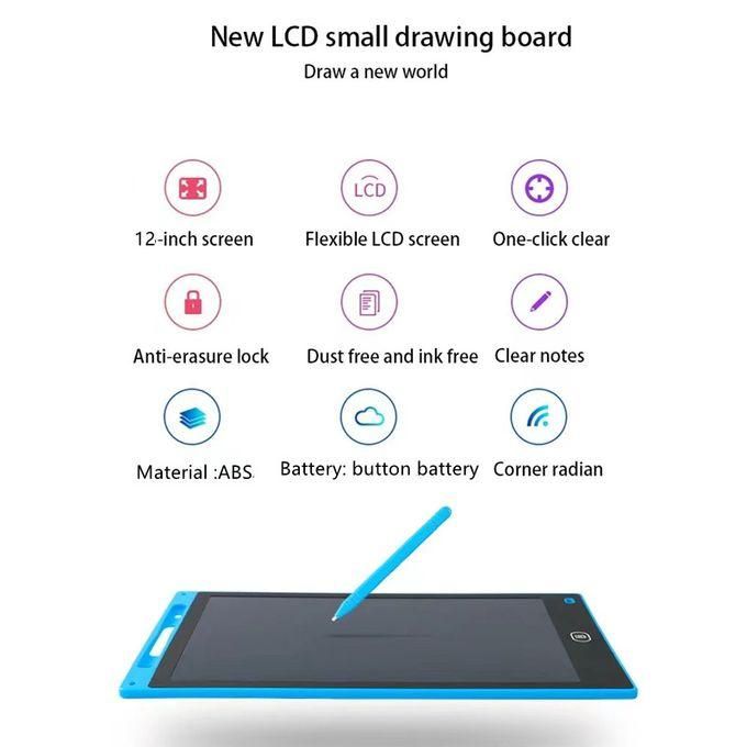 12inch LCD Writing Tablet Graphic Digital Handwriting Pads Multicolor Screen