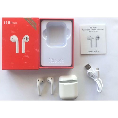 TWS Airpods Twins Bluetooth Earbuds Original I15 Airpods/Headphones/Earphones.
