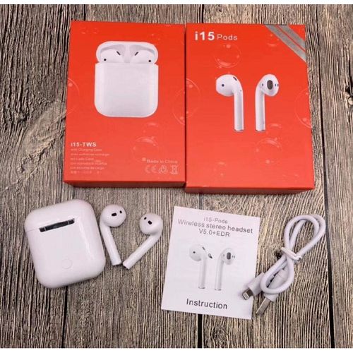 TWS Airpods Twins Bluetooth Earbuds Original I15 Airpods/Headphones/Earphones.