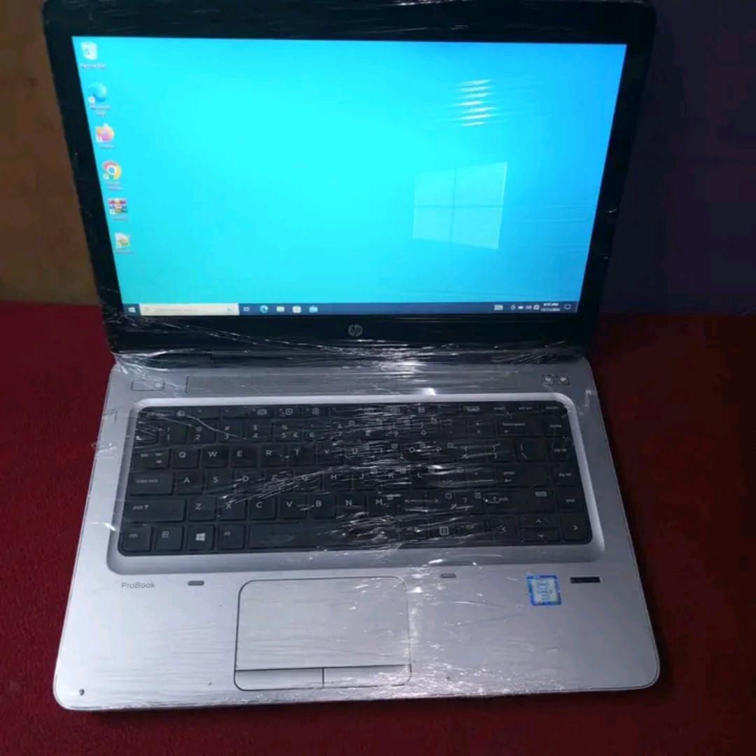 Black Friday 🛍️ 🛍️ 🛍️HP laptop na offer Intel ® Core ™ i5..2.65ghz
8GB RAM 500gb HDD 14 Display LED Windows 10 pro Wifi and Bluetooth VGA and HDMI ports Battery life 3-4 hrs Original adapter and WM