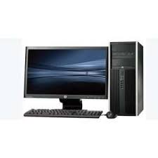Supper Offer 2025, Hp desktop Full Set with Dell 21'' Monitor, Keyboard, Mouse) Hp Desktop core i5- 6000 4 gb 250gb |Computer | Desktop | Refurbished Desktop                                          .