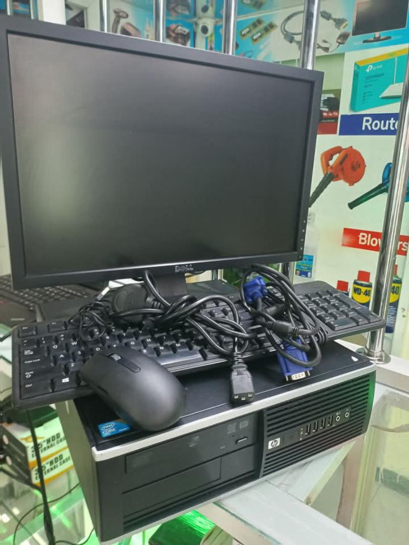Supper Offer 2025, Hp desktop Full Set with Dell 21'' Monitor, Keyboard, Mouse) Hp Desktop core i5- 6000 4 gb 250gb |Computer | Desktop | Refurbished Desktop                                          .