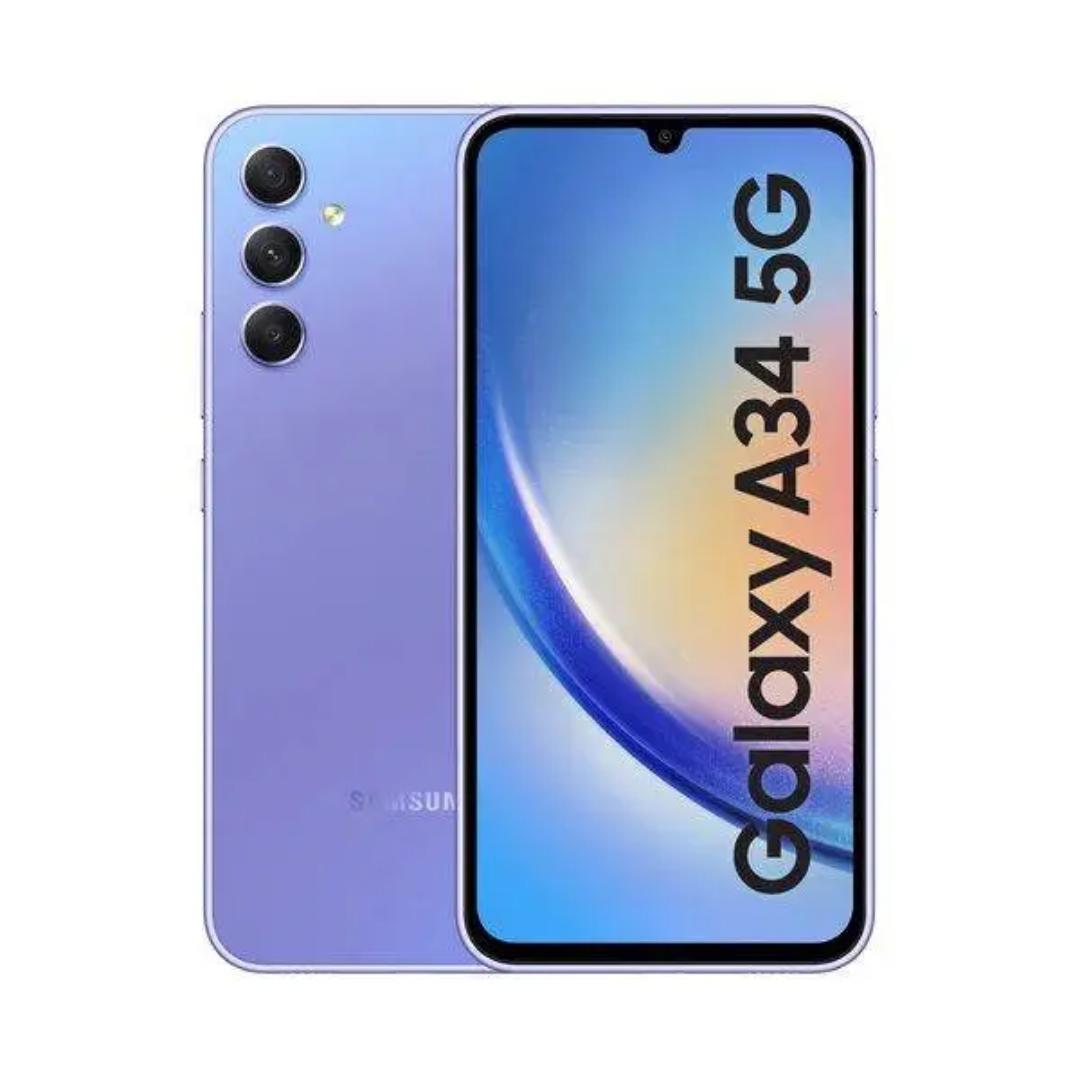 Samsung Galaxy A34 5G’s 1,000nits, Super AMOLED, 6.6-inch display ensures a clear view even when outside. Enjoy silky smooth viewing on the 6.6-inch excellent screen and refresh rates of up to 120Hz