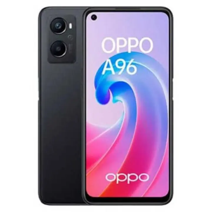 Refurbished Oppo A96 8gb +8 GB ram 256GB rom 6.43 inches 5000 mAh 50mp 2mp selfie 16mp This basically is the same display as one present on the Oppo A95. One would say that one is AMOLED.Best shapes..