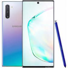 Samsung Galaxy Note 10 256GB ROM 12GB RAM 6.3" Dynamic AMOLED Display Triple 16MP Camera USB 3.0 Fast Charging 3500mAh Battery Boxed Certified Refurbished and a pixel density of 500ppi. The smartphone