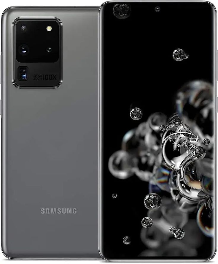 Samsung Galaxy S20 Ultra 256GB ROM 12GB RAM 5G 6.9" Dynamic AMOLED Display 108MP Quad Camera 40MP Selfie Camera Android 10.0 5000mAh Battery single SIM Dust Water-resistant Reverse Wireless Charging 1