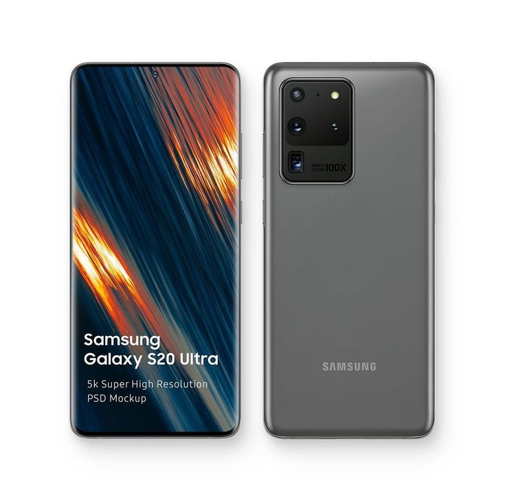Samsung Galaxy S20 Ultra 256GB ROM 12GB RAM 5G 6.9" Dynamic AMOLED Display 108MP Quad Camera 40MP Selfie Camera Android 10.0 5000mAh Battery single SIM Dust Water-resistant Reverse Wireless Charging 1