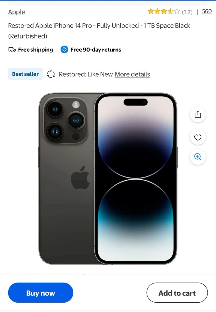 iPhone 14 128gb 6gb Refurbished is powered by the new Apple A16 Bionic processor Display: 6.7" LTPO Super Retina XDR OLED
Memory:128 + 6GB RAM Chip: A16 Bionic chip Pro 12 MP camera  Wireless charging
