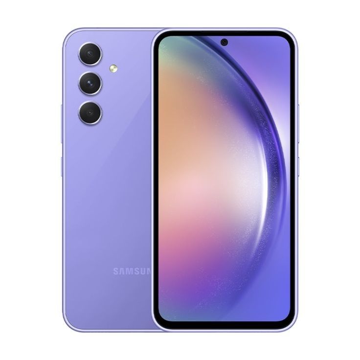 Refurbished New Arrival Samsung Galaxy A34 5G 128GB+6GB 6.7" 120Hz AMOLED 50MP Triple Camera Android 15 Snapdragon 6 Gen 3 45W 5000mAh IP67 Dust Water Resistant Type-C Charge Smart Phones phone.     .