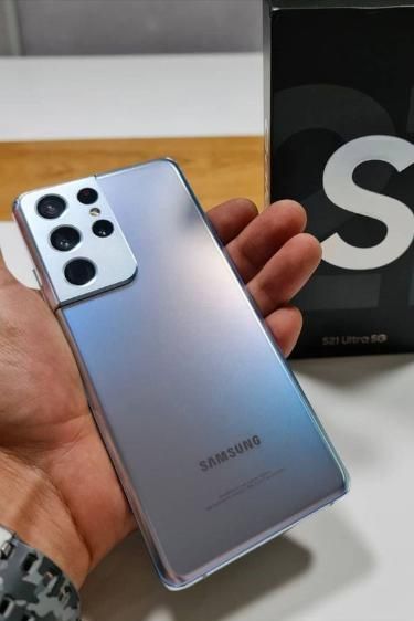 Samsung Galaxy S21 Ultra 12/256GB BLACK 6.2-inch Dynamic AMOLED 2X display 256GB storage Snapdragon 8 processor Quad-camera system:108MP Wide, 12MP Ultrawide,10MP Telephoto, 10MP Periscope refurbished