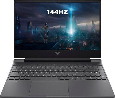 Hp Victus 15-fa1093dx Gaming Laptop 13th Gen Intel Core i5-13420H 8GB DDR4-3200 MHz RAM 512GB PCIe Gen4 nvme TLC M.2 SSD 15.6" FHD 144Hz rate Display 6GB GDDR6 NVIDIA GeForce RTX 3050 Laptop GPU Audio