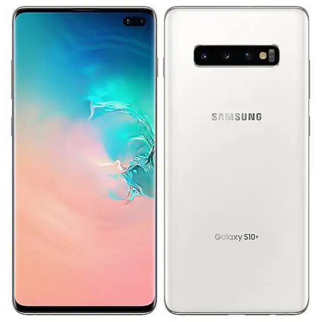 Samsung Galaxy S10+ Plus (128GB, 8GB) 6.4" AMOLED, Samsung Galaxy S10 Plus 128GB 8GB RAM Single Sim 6.4" QHD Cinematic Infinity Display 12MP Dual Camera 4G LTE Certified  Refurbished 3 Months Warranty