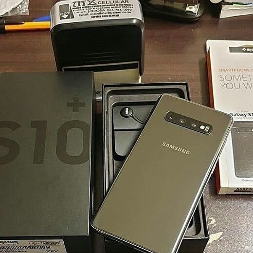 Samsung Galaxy S10+ Plus (128GB, 8GB) 6.4" AMOLED, Samsung Galaxy S10 Plus 128GB 8GB RAM Single Sim 6.4" QHD Cinematic Infinity Display 12MP Dual Camera 4G LTE Certified  Refurbished 3 Months Warranty