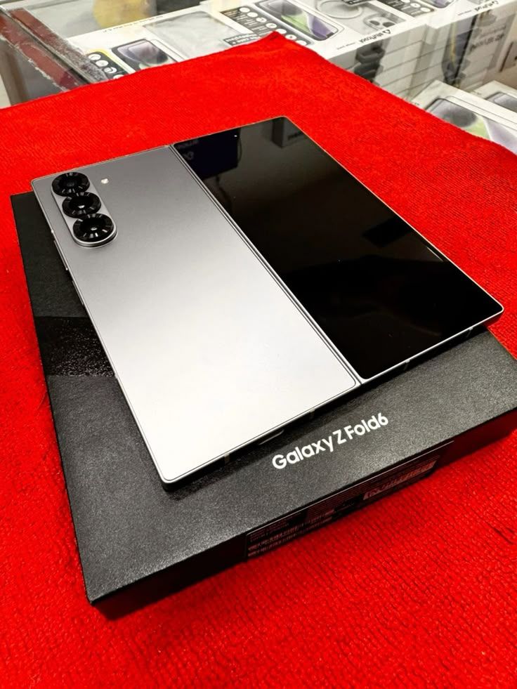 Samsung Galaxy Z Fold 6 has a  256 gb and well sufficient 12GB Ram, 12GB RAM 7.6" QXGA+ Dynamic AMOLED Android 14 Qualcomm SM8550-AC Snapdragon 8 Gen 3 Li-Po 4400 mAh Battery                         .