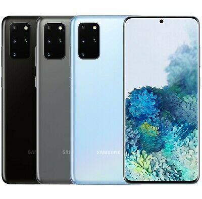 Samsung Galaxy S20 Plus 256GB ROM 12GB RAM 5G 6.7" Dynamic AMOLED Display 64MP Quad Camera 10MP Selfie Camera Android 10.0 Dual SIM Dust & Water-resistant Reverse Wireless Charging 4500mAh Li-Ion Batt