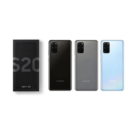 Samsung Galaxy S20 Plus 256GB ROM 12GB RAM 5G 6.7" Dynamic AMOLED Display 64MP Quad Camera 10MP Selfie Camera Android 10.0 Dual SIM Dust & Water-resistant Reverse Wireless Charging 4500mAh Li-Ion Batt