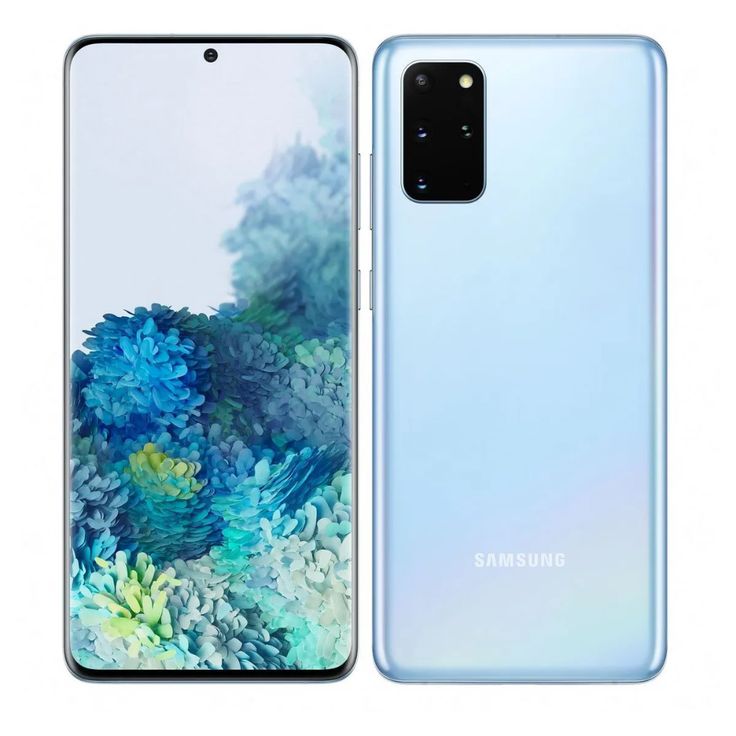 Samsung Galaxy S20 Plus 256GB ROM 12GB RAM 5G 6.7" Dynamic AMOLED Display 64MP Quad Camera 10MP Selfie Camera Android 10.0 Dual SIM Dust & Water-resistant Reverse Wireless Charging 4500mAh Li-Ion Batt