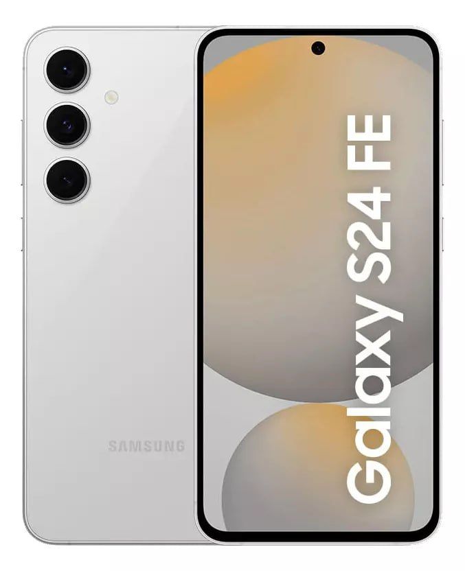 Brand New Samsung Galaxy S24 FE 5G 6.7 inch Dynamic AMOLED 2X 256GB ROM+8GB RAM 120Hz refresh rate Triple 50MP+8MP+12MP camera setup Android 14 Galaxy AI Under Display Fingerprint Smart              .