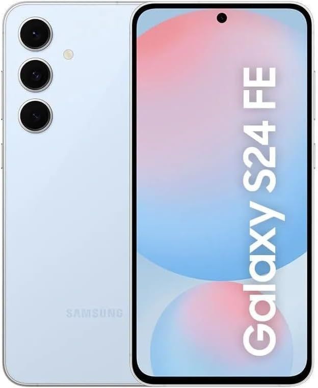 Brand New Samsung Galaxy S24 FE 5G 6.7 inch Dynamic AMOLED 2X 256GB ROM+8GB RAM 120Hz refresh rate Triple 50MP+8MP+12MP camera setup Android 14 Galaxy AI Under Display Fingerprint Smart              .