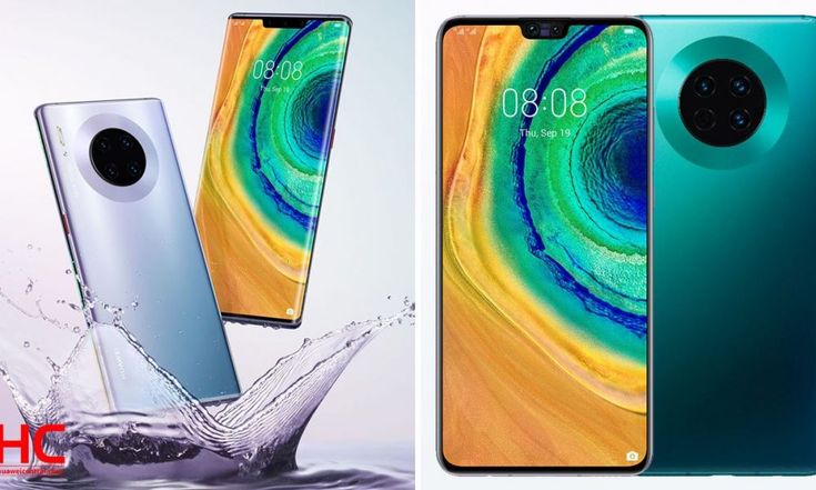 HUAWEI Mate 30 Pro 5G smart phone 6.53 inch Super Curved Surround Screen inch 8+128GB 8+256GB 4500mAh 40MP+32MP Dual SIM AI Chip Kirin 990 Face Unlock refurbished