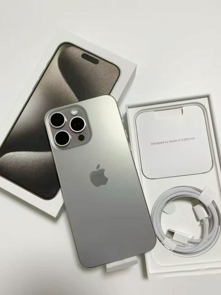 (EX-UK) Apple iPhone 15 Pro Max 512GB 8GB RAM 6.7" LTPO Super Retina XDR OLED , 120HZ  Always-On Display 48MP Triple Camera,Nano-sim +esim, A17 Pro Chip iOS 26, apple A17 4441mAh Battery USB Type-C