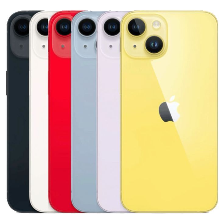 New sealed  Apple iPhone 14 128GB 6GB RAM 6.1" Super Retina XDR OLED A15 Bionic iOS 16 Dual 12MP Camera 3279mAh Battery Boxed 6 Months Warranty          .                                             .