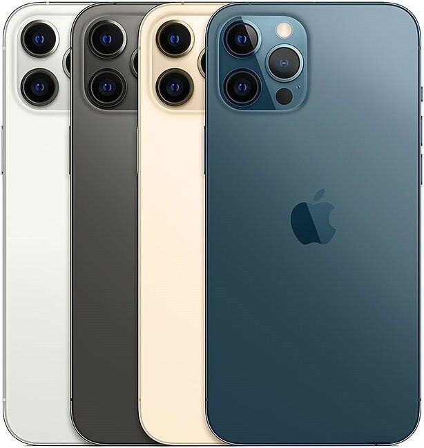 iPhone 12 Pro Max 6GB RAM 256 GB new boxed and sealed  clean and smar 6.7-inch Super Retina XDR Display, A14 Bionic Chip, 5G, Triple 12MP Camera System, Face ID, iOS 16, Refurbished, 12 Mntth Warranty