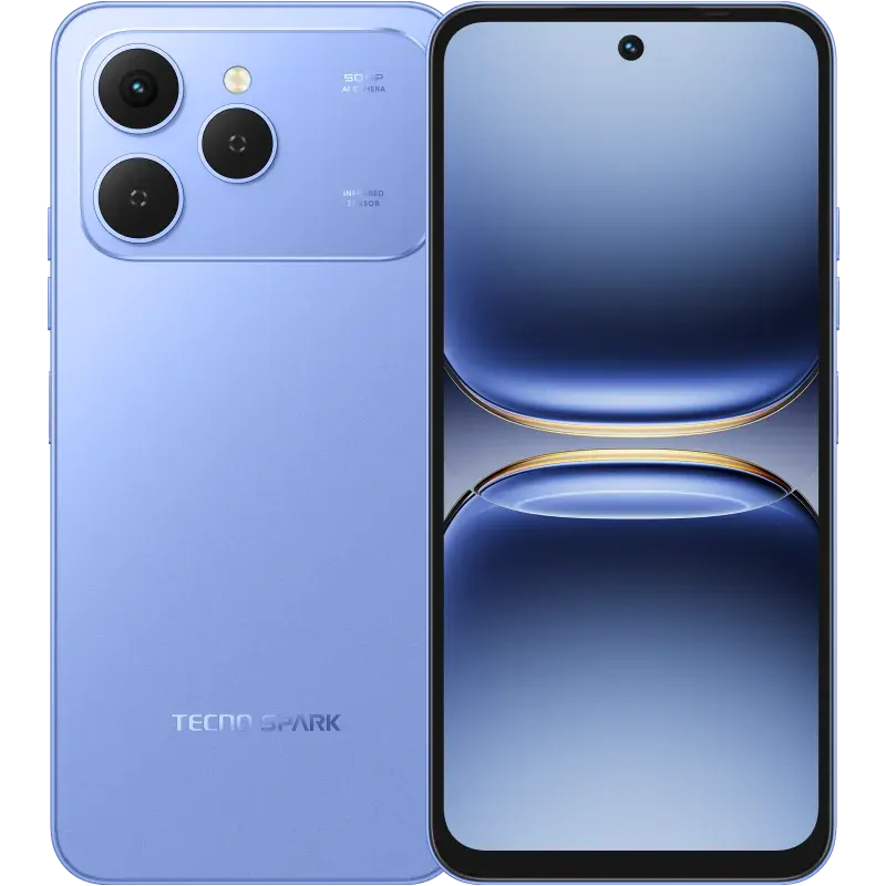 ON OFFER! Tecno Spark 40 128GB (4+4GB RAM) /256GB (8+8GBRAM) EXTENDED 6.67'' Camera 50MP Main Camera 45W Super Charging 5200mAh smart- Dual SIM microSDXC Camera 8MP Selfie Camera 5200mAh Battery.    .