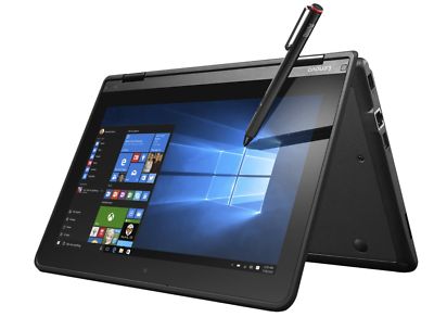 🔥 FREE Gift- Rechargable Mouse | Lenovo ThinkPad Yoga 11E x360 | Convertible 2 in 1 | 4 GB RAM | 128 GB SSD | Touchscreen | 1080p FHD | 12' Display | Reliable Business & Studies Laptop              .