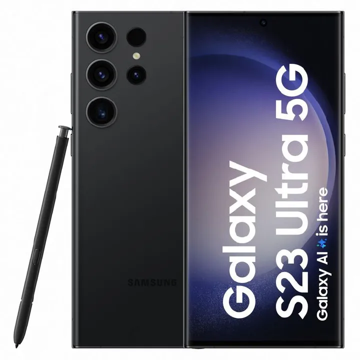 🔥NEW OFFER!🔥 Samsung Galaxy S23 Ultra 512GB ROM 12GB RAM 6.8" Dynamic AMOLED 2X Display 200MP Quad Camera Android 13 One UI 5.1 IP68 Dust/Water Resistant 45W  Charging 5000mAh Li-Ion Battery 24MNTHW