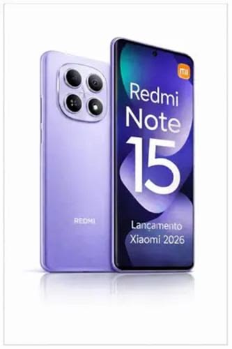 BRAND NEW  XIAOMI Redmi Note 15 256GB ROM +8 GB RAM 6.77" 120Hz AMOLED Curved Display 108 MP Rear Camera 20MP Selfie 6000mAh Battery 33W FAST CHARGING On-Screen finger se Smartphone                  .