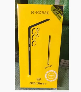 LIMITED OFFER M-HORSE S25 Ultra 6.6'' HD + incell 4GB RAM + 64GB ROM 5MP Front camera +8MP Rear camera 5000mAh battery capacity with stylus pen side fingerprint UNLOCK Android 14 phone smartphone