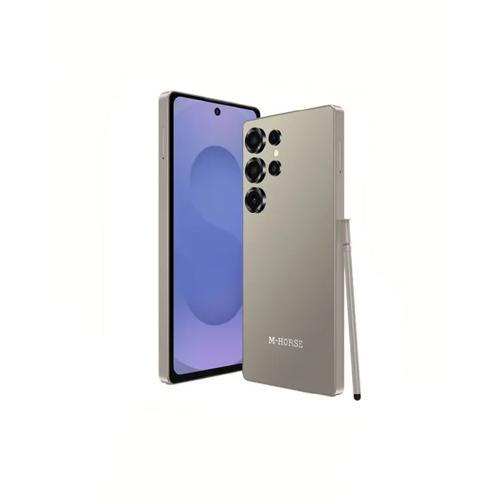 🔥 ARRIVAL!! M-HORSE S25 ULTRA + 8GB + 128GB, 16MP+32 MP, 5000MAH, DUAL SIM, 6.6 DISPLAY. WITH TOUCH PEN(STYLUS), ANDROID 14, 120HZ REFRESH RATE, , SLIM DESIGN, TYPE-C FAST CHARGING ANDROID PHONES   .