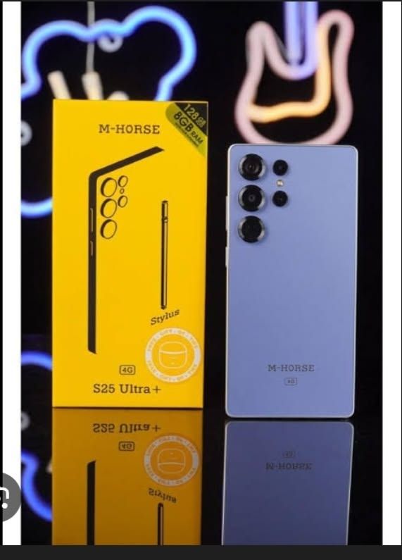 NEW ARRIVAL!! M-HORSE S25 ULTRA + 8GB + 128GB, 16MP+32MP, 5000MAH, DUAL SIM, 6.6 DISPLAY. WITH TOUCH PEN(STYLUS), ANDROID 14, 120HZ REFRESH RATE, , SLIM DESIGN, TYPE-C FAST CHARGING ANDROID PHONES   .