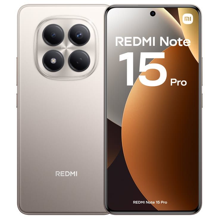 🔥NEW!! Xiaomi Redmi Note 15 Pro 256GB ROM 8GB RAM 6.83" Display Android 15 with HyperOS 200MP + 8MP Main Camera 20MP Selfie Camera Gorilla Glass Victus 2 6580 mAh Battery Xiaomi Redmi Note 15 Pro 4G