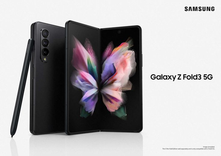 🔥 NEW SEALED! Samsung Galaxy Z Fold 3 256GB ROM 12GB RAM 5G 7.6" 12MP Triple Camera 10MP Front Camera 4400 mAh Battery Boxed 1 Year Warranty                                                          .