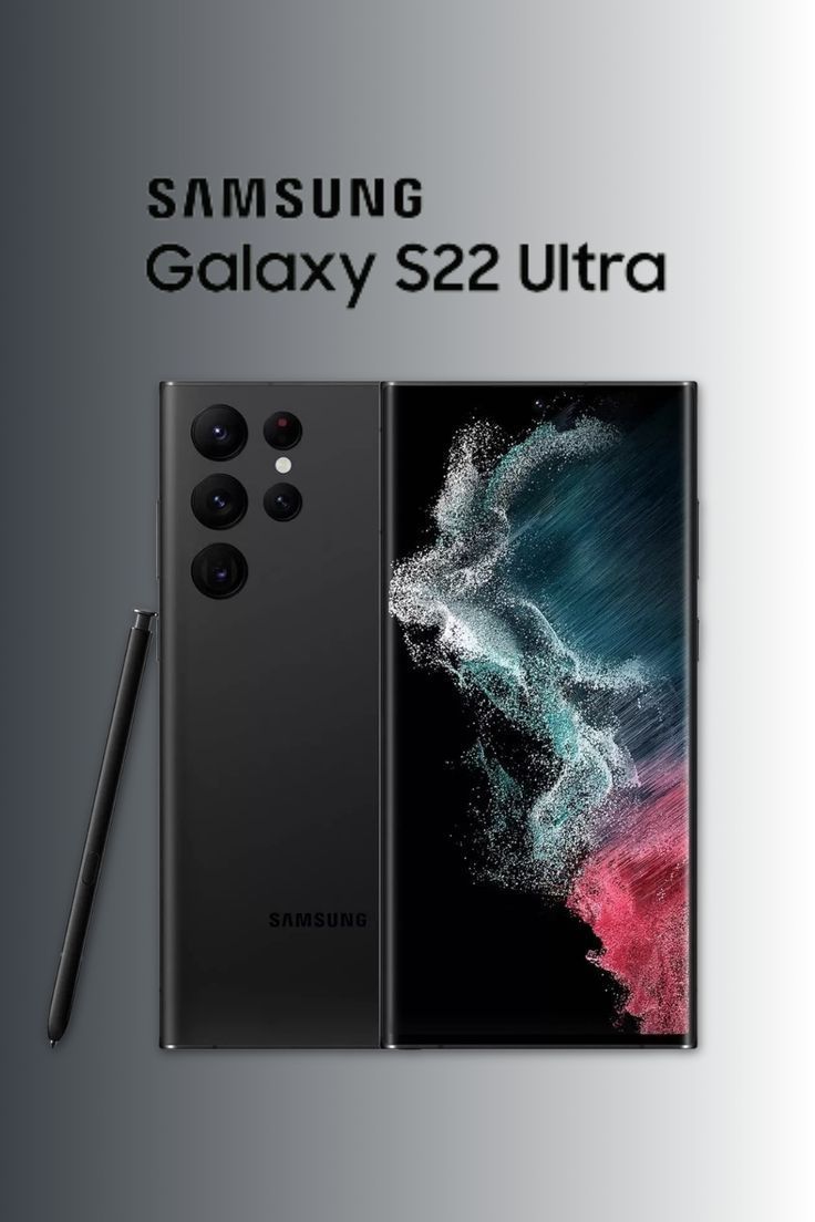 🔥EX - USA🔥 Samsung Galaxy S22 Ultra 128 GB ROM 8GB RAM 5G 6.8" Dynamic AMOLED 2X Display 108MP Quad Camera Android 12, One UI 4.1 IP68 Dust/Water resistant Fast charging Li-Ion 5000mAh Non-removable