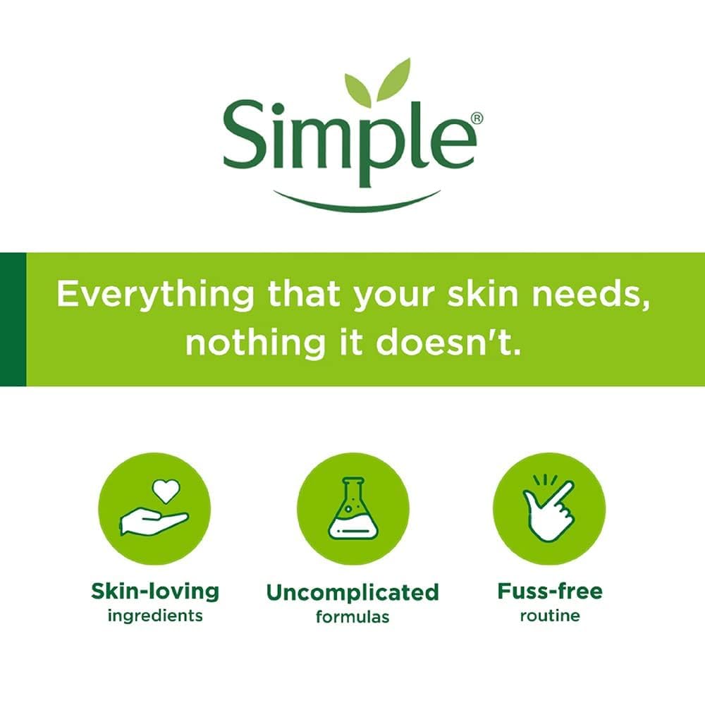 Simple Kind To Skin Hydrating Light Moisturizer for for sensitive and oily skin types - lightweight texture, none greasy!