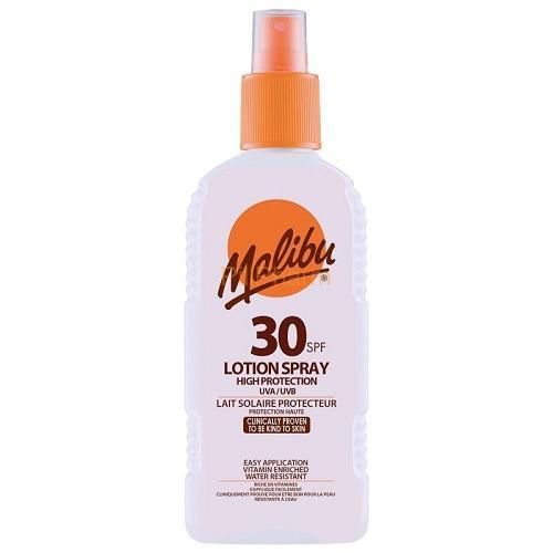 Malibu SPF 30 Lotion Spray (Sun Screen) for High Protection Against UVA/UVB /Sun