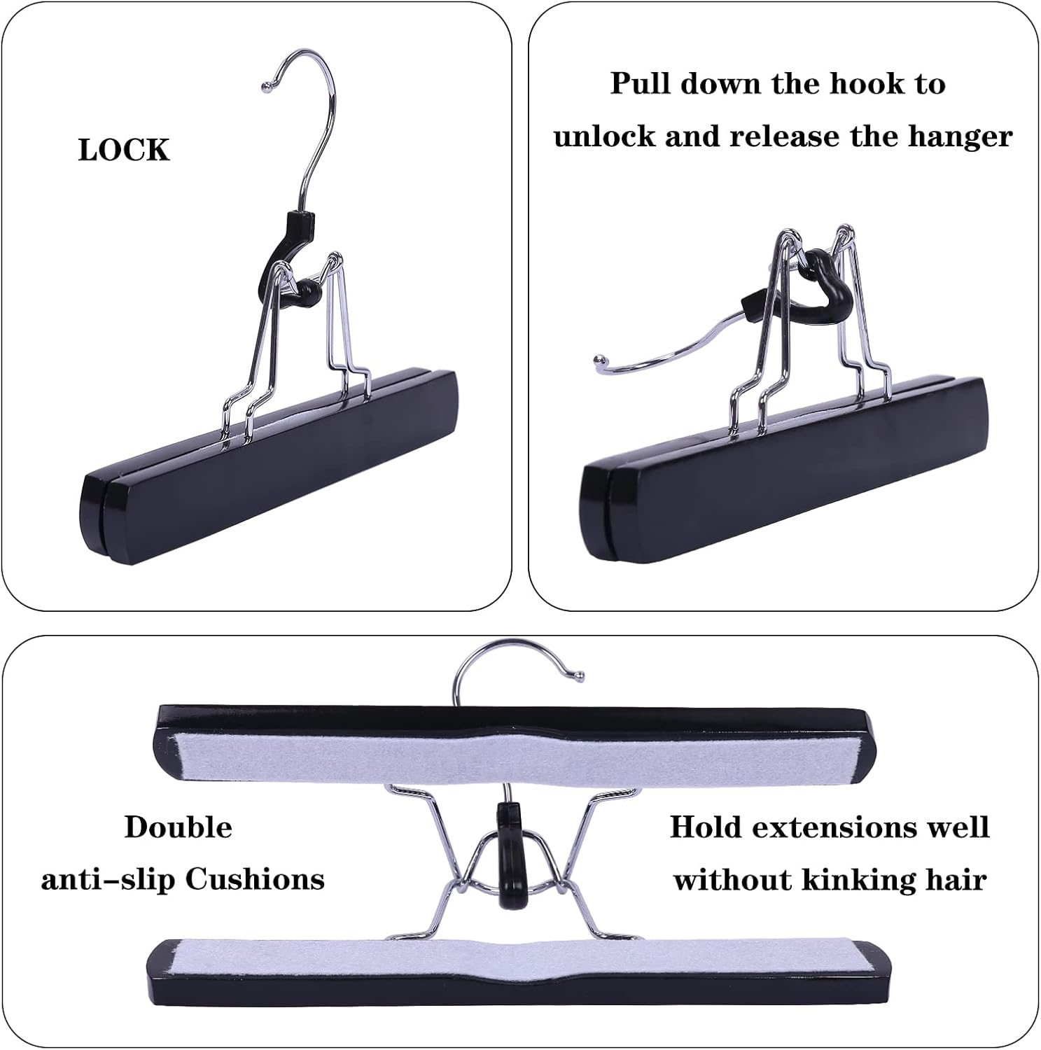 Fashion Wig Storage bags with Hanger /Wigs Hair Extension Storage Bag Hairpieces Storage Holder