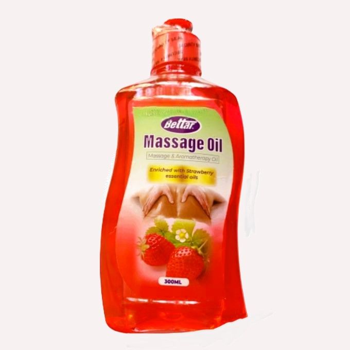 Bettar Massage oil enriched with strawberry / aroma therapy oil-300ml