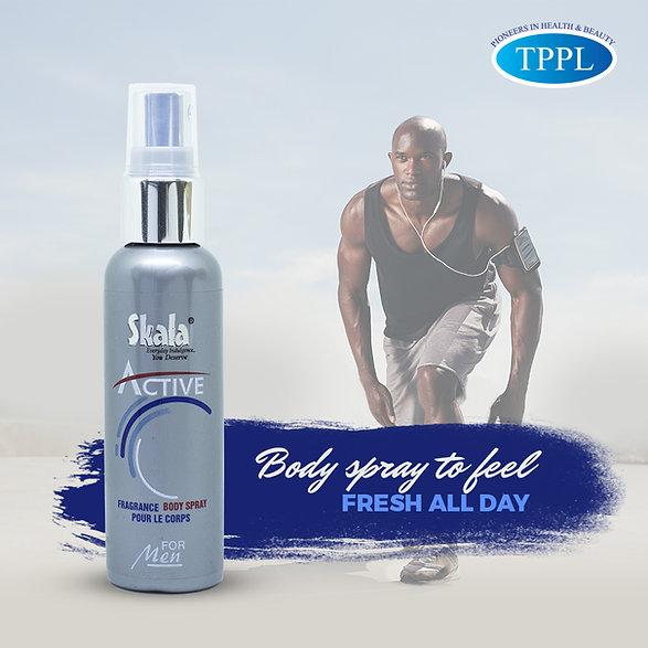 Skala Body Spray For men-Active